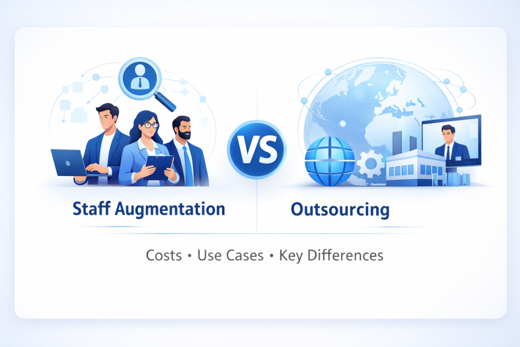 Staff augmentation VS Outsourcing