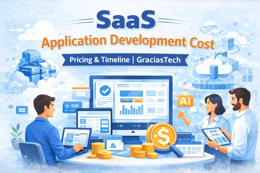 SaaS Application Development Cost in 2026 Saas Application Development | Graciastech